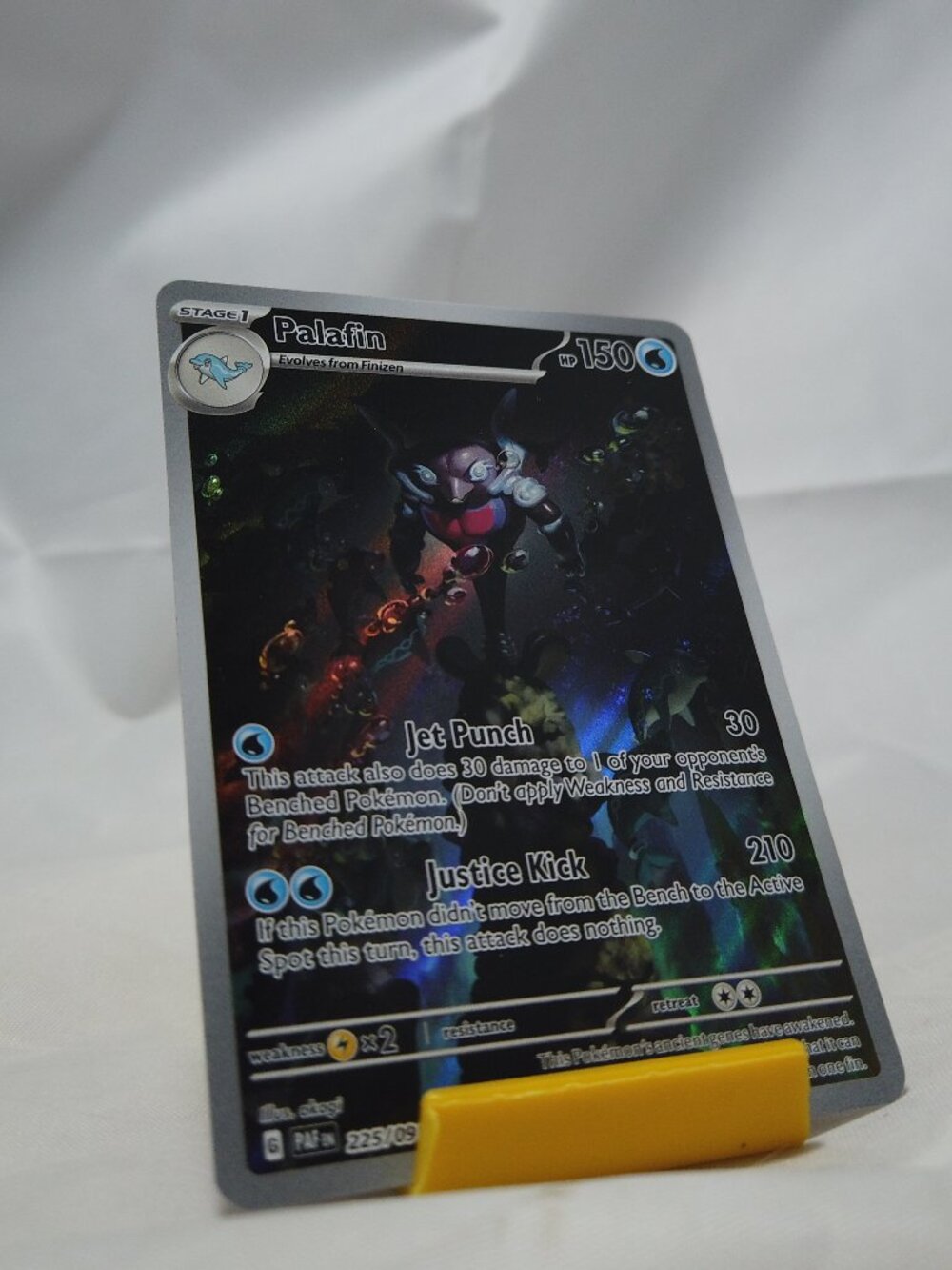 Pokemon Palafin 225/91 Paldean Fates Illustration Rare NM